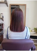 自然にまとまる美髪ストレート