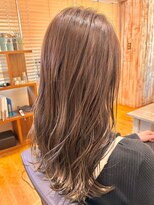 レラート デザイン コスタ 浦和(Relato DESIGN COSTA) デジタルパーマ×カーキベージュ