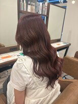 ニュースエン(newseN:)&nbsp;ボルドーレッド/ダブルカラー/ケアブリーチ/髪質改善/新潟