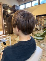テントヘアー(tent hair)&nbsp;ナチュラルブラウンで柔らかく