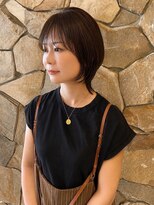 トップヘアスパアンドリゾート 鳴海(TOP HAIR spa&resort)&nbsp;ウルフレイヤーショート前髪あり