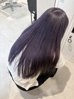 パプス ド コワフュール 川西能勢口店(Pap's de coiffeur)&nbsp;色落ち綺麗なブリーチラベンダー＊