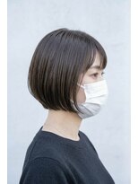 ブロッサム 東久留米店(Blossom)&nbsp;切りっぱなしボブスタイル/艶髪/暗髪/30代40代50代