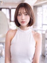 ハバナ 渋谷(HAVANA)&nbsp;レイヤーボブ＊前髪カット＊センターパート【ハバナ渋谷】