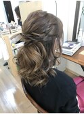 ふんわりハーフアップアレンジ 【ヘアセット  立川/立川南】