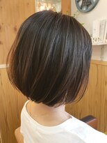 ララテラス(LaLa Terrace)&nbsp;ダークブルーヴァイオレット×ウェット大人ナチュラルボブ