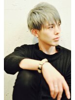 サークル(CIRCLE)&nbsp;ブルーブラック/スパイキーショート/サーフカールフェザーパーマ