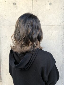 ソーホー 八日市店(SOHO) バレイヤージュ×ベージュ