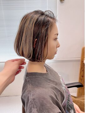 ヴィー 青山/表参道(VIE) 【VIE/石田康博 】大人の為のひし形ボブ/30代40代50代