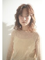 ソワン ドゥ ブレス 立花店(soin de brace) ニュアンスカラーふんわりカール/ココアベージュ