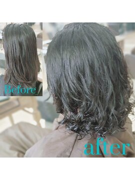 リー(Ly.) カット　パーマ