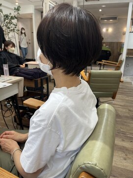 ヘアーザラブズラフズ オーガニカ 北九州(HAIR THE LOVES LAUGHS ORGANICA) 美ショート＊