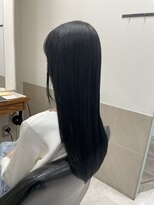 トゥーリ 薬院店(tuuli)&nbsp;tuuli miyu ナチュラルブルーブラックロング/黒髪/髪質改善