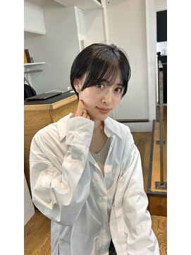 イオエ(ioe) 前髪/アンブレラカラー/こなれミディ/イメチェン/ウェーブパーマ