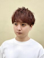 アンジュ 佐賀みやき店(Ange) ピンクグレージュ　マッシュ