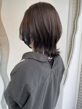 モリオ フロム ロンドン 大宮2号店(morio from London) 【高椋】インナーカラー×前髪なしショートウルフ