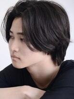 ロアー 葛西店(RAWR hair)&nbsp;【RAWR】メンズパーマ_センターパートウルフ