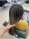 透明感バレイヤージュ
