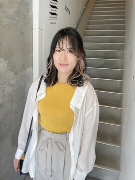 アイリー 名古屋(A/LEE) イヤリングカラー/ホワイトピンク