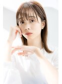★小顔効果カット インナーカラー 髪質改善 ハイライト 韓国