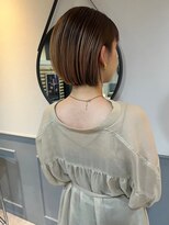 ジアン バイ ミルボン 西宮ガーデンズプラス(GIEN by milbon)&nbsp;丸みショート/ボブ/ハイライト/濱田 実果