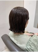 外はねミディアム愛されカット