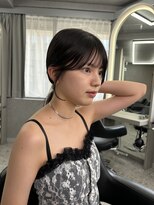 ボタン ハカタ(VOTAN hakata)&nbsp;博多/天神/前髪顔周りカット/暗めカラー/レイヤーカット韓国ヘア