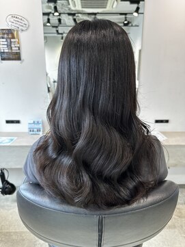 ビブ(VIV) グレージュ/透明感/韓国/暗髪/地毛風カラー