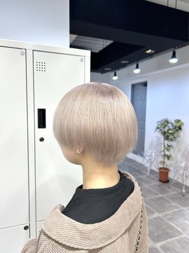 ペレ 栄店(PELE) 前髪/アンブレラカラー/こなれミディ/イメチェン/ウェーブパーマ