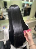 髪質改善艶カラー 艶髪オージュアトリートメント レイヤーカット