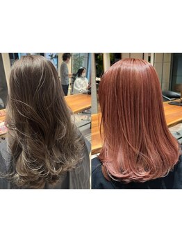 《平塚駅西口徒歩3分》イルミナカラー取扱い◎ブリーチなしでも可愛くなれる！カット+カラー\7700