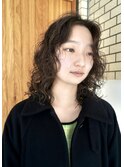 Natural spiral perm