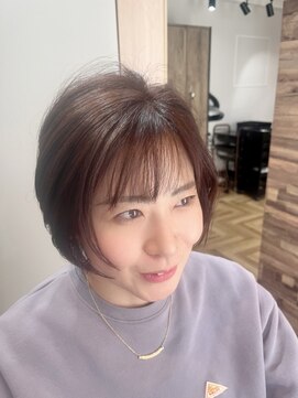 スマイル(SMILE) 20代30代愛されボブ　フェイスレイヤーボブ　レイヤーウルフ