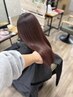 【ダメージレス】カット+質感再整カラー+トリートメント