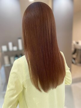 セレスト 三宮店(CELESTE) オレンジブラウン白髪ぼかし/プレミアムカラー