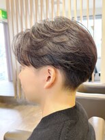 ハレ ヘアサロン(Hale hair salon)&nbsp;Haleブルーブラックフェザーパーマサーフカールニュアンスパーマ