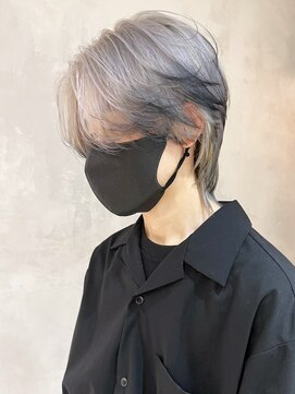 アルバム 渋谷パルコ(ALBUM) フェザーパーマサーフカール刈り上げセンターパート_ba444521