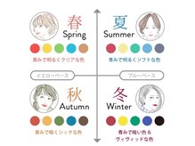 【垢抜け♪】同じ色味でも似合うカラーは絶妙に違う！！