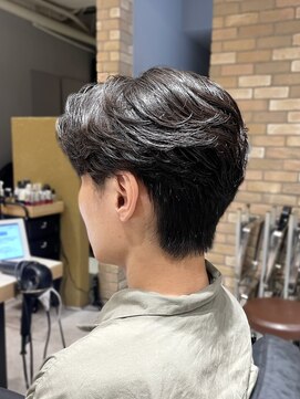 ゼスト 三鷹店(ZEST) フェザーショートニュアンスパーマメンズパーマ三鷹