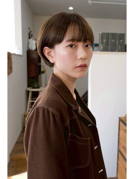 ムク(Muku) ショートヘア×ブラウンカラー