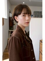 ムク(Muku) ショートヘア×ブラウンカラー