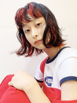 デコラ DECOR レッドデザインボブ