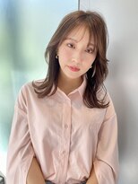 バレットプラス 銀座(VALETTE+)&nbsp;銀座ミディアムレイヤー顔まわりカット大人女性再現性