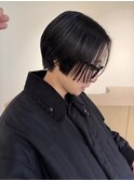 20代30代40代　ミニマムショート/黒髪ショート