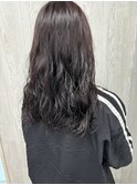 チェリーカラー×ゆるふわパーマ