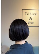 トリコ プラス 本八幡店(TORICO plus) 前下がりショートボブ