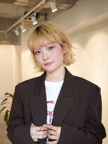 エルフレームバイワンラヴェスト(L'FLAME by one Lovest)&nbsp;顔周りレイヤー/ダブルカラー/髪質改善/ケアブリーチ長野駅◆