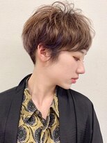 ピークアブー 原宿ハラカド(PEEK-A-BOO)&nbsp;マッシュショート/くせ毛カット/刈り上げ女子/簡単スタイリング