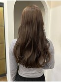 春の透明感◎ブリーチなしベージュロング