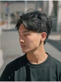 フェザーパーマラフパーマラルフカールテーパーフェード大人ヘア